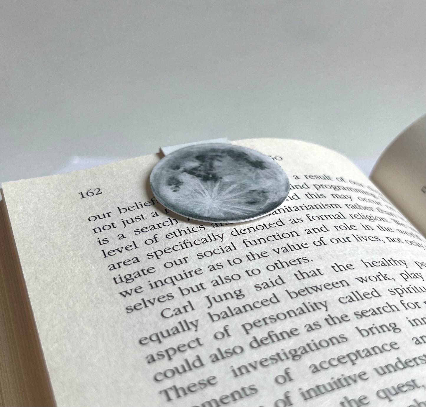 Full Moon Magnetic Bookmark