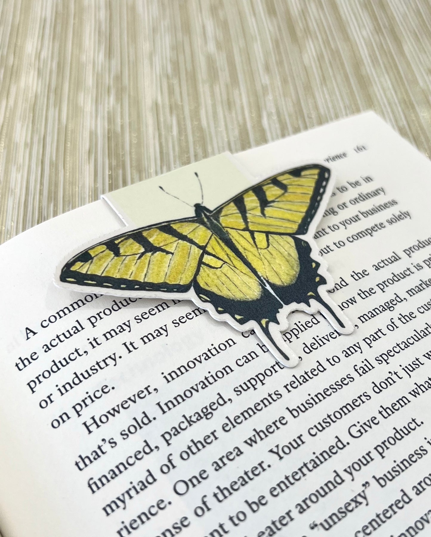 Swallowtail Butterfly Magnetic Bookmark