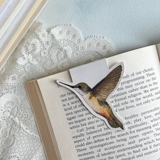Hummingbird Magnetic Bookmark