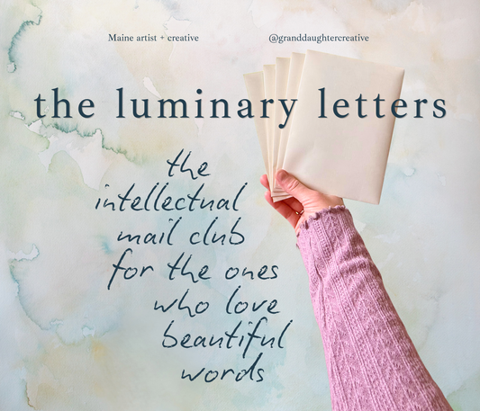 The Luminary Letters Mail Club