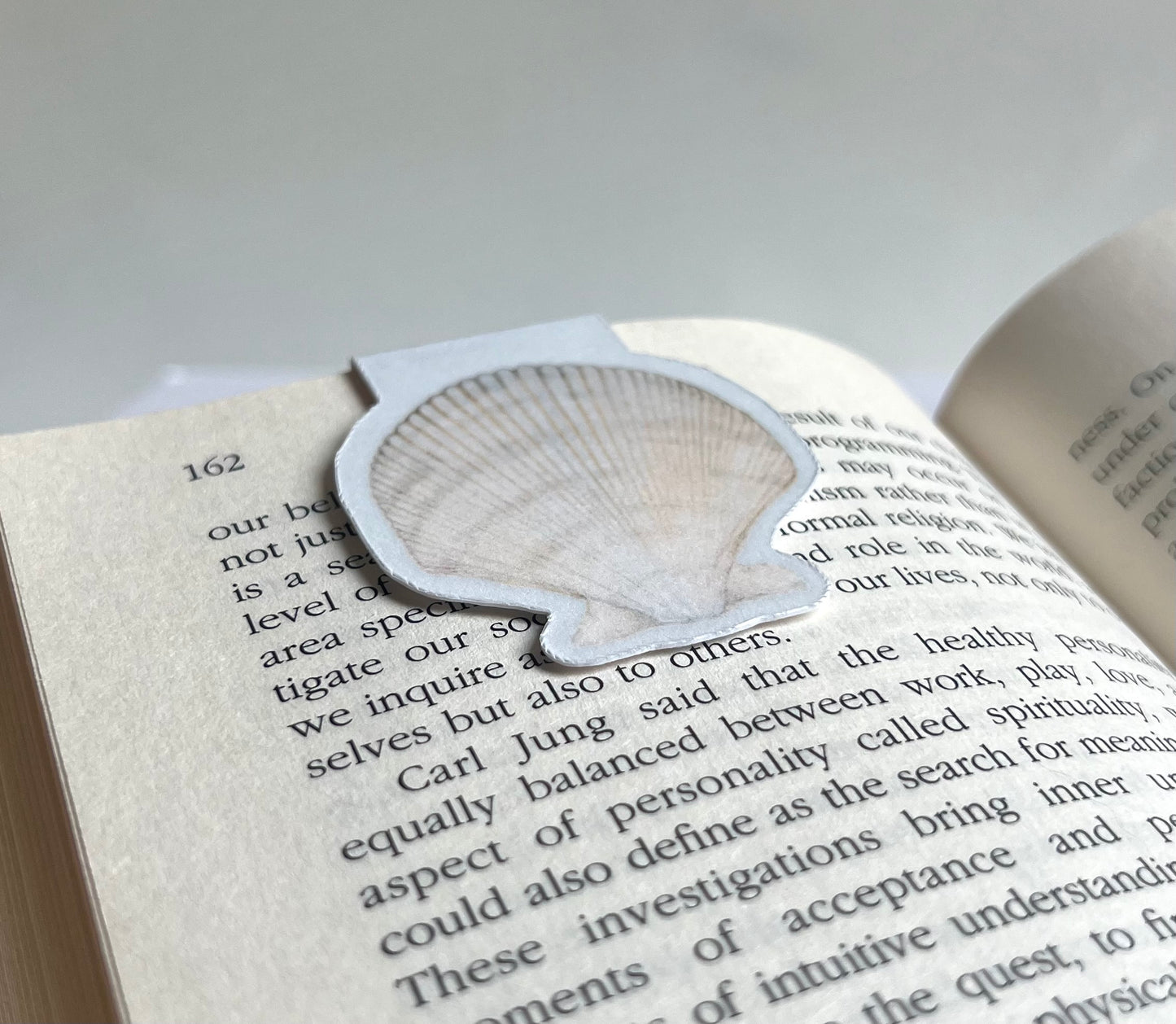 Seashell Magnetic Bookmark