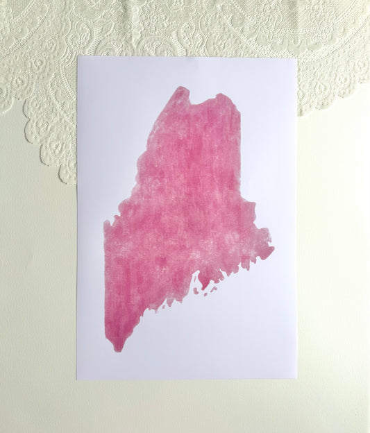 State of Maine Poster