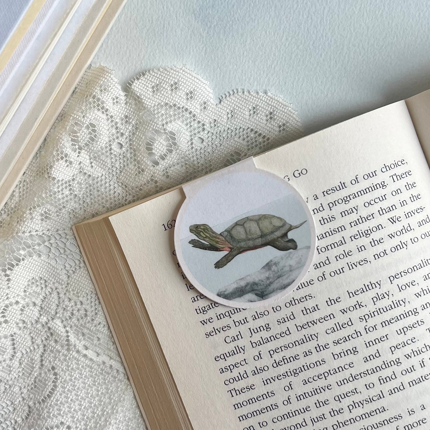 Turtle Magnetic Bookmark