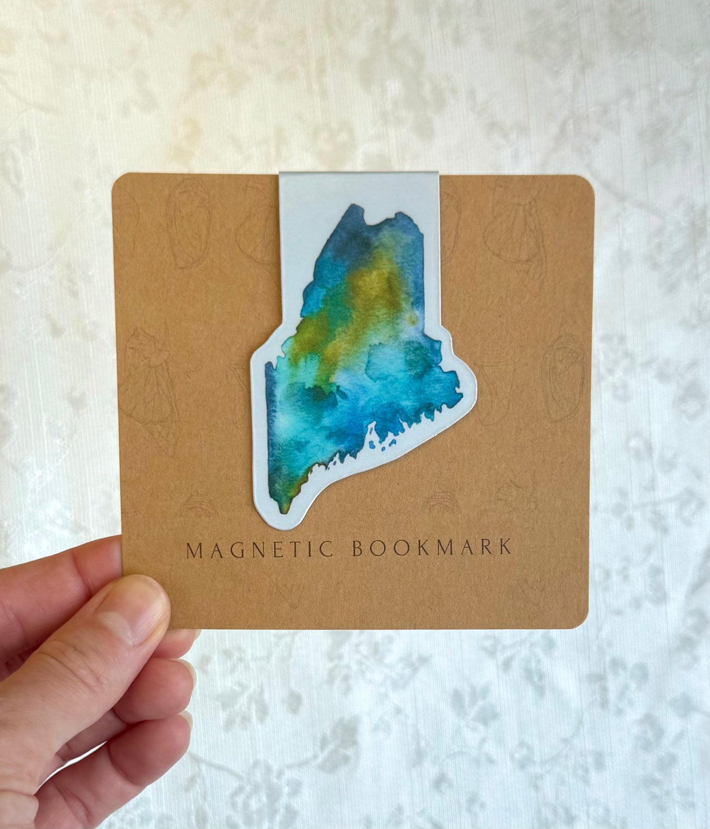 Maine Magnetic Bookmark