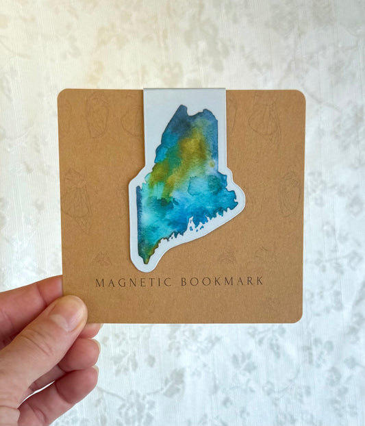Maine Magnetic Bookmark