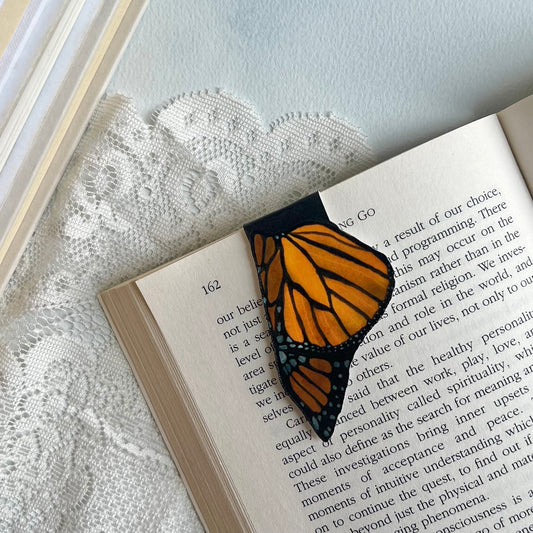 Monarch Butterfly Wing Magnetic Bookmark