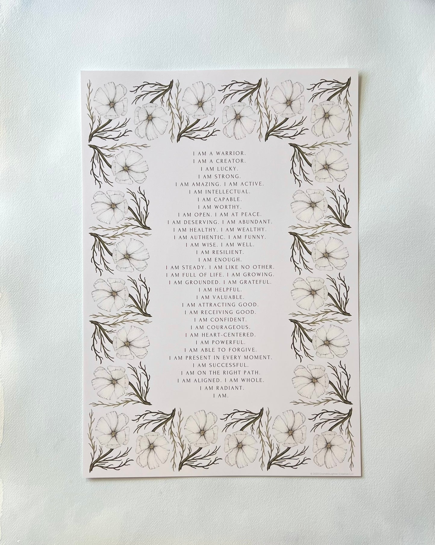 Affirmations Poster