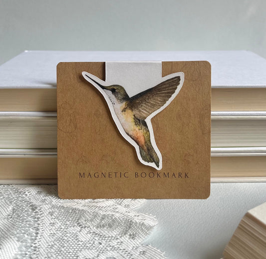 Hummingbird Magnetic Bookmark