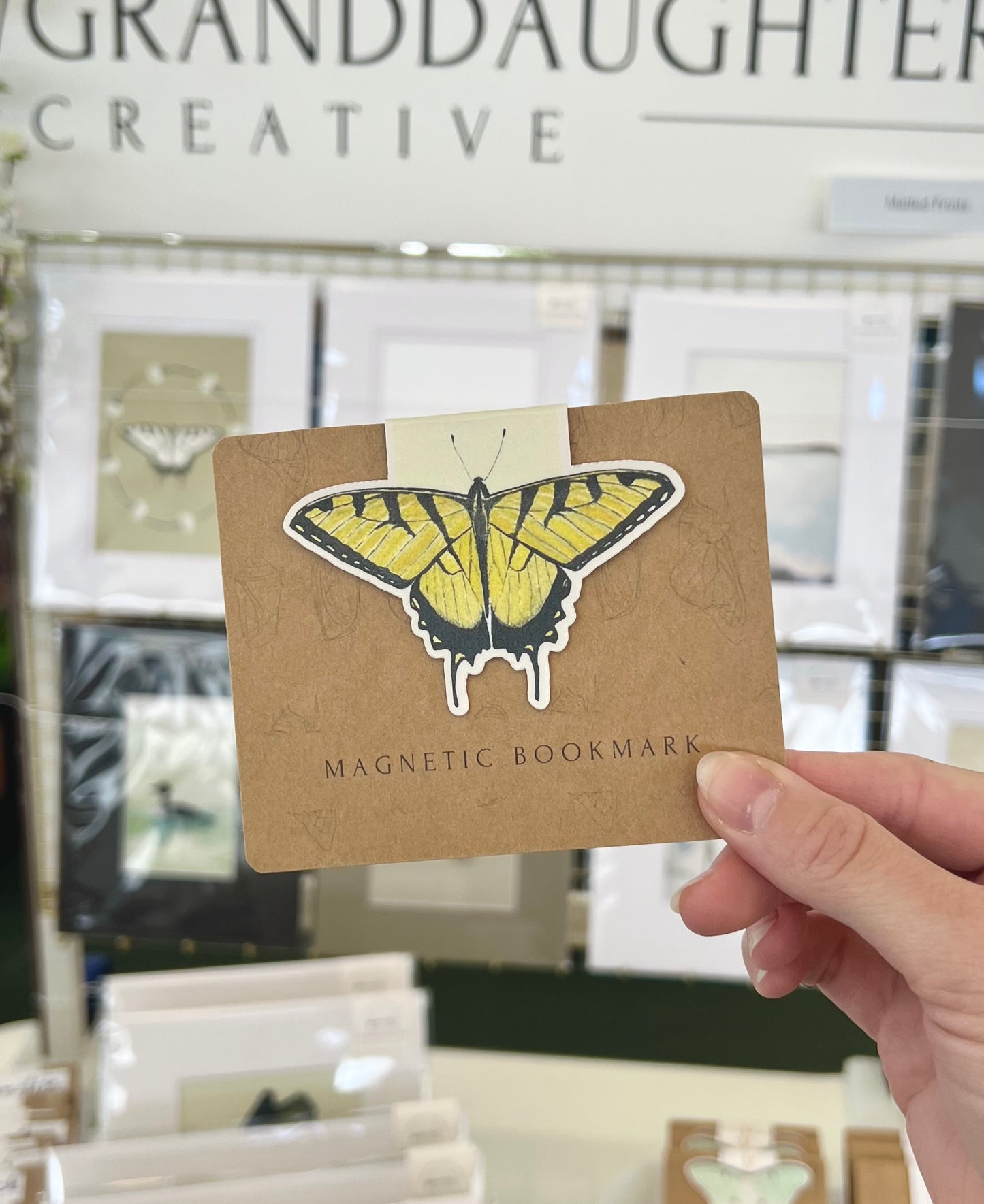 Swallowtail Butterfly Magnetic Bookmark