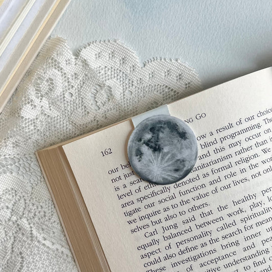 Full Moon Magnetic Bookmark