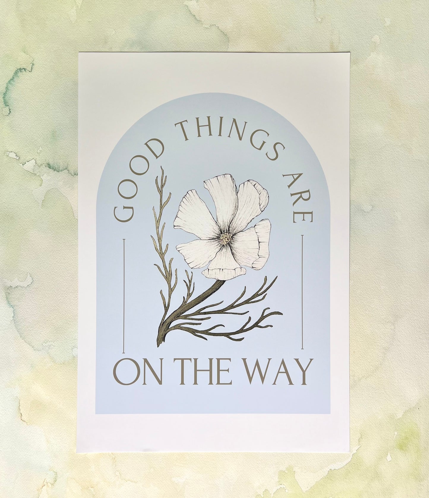 Good Things Are On The Way Poster
