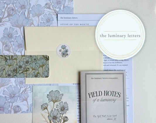 The Luminary Letters Monthly Subscription [FOUNDING MEMBER EDITION]